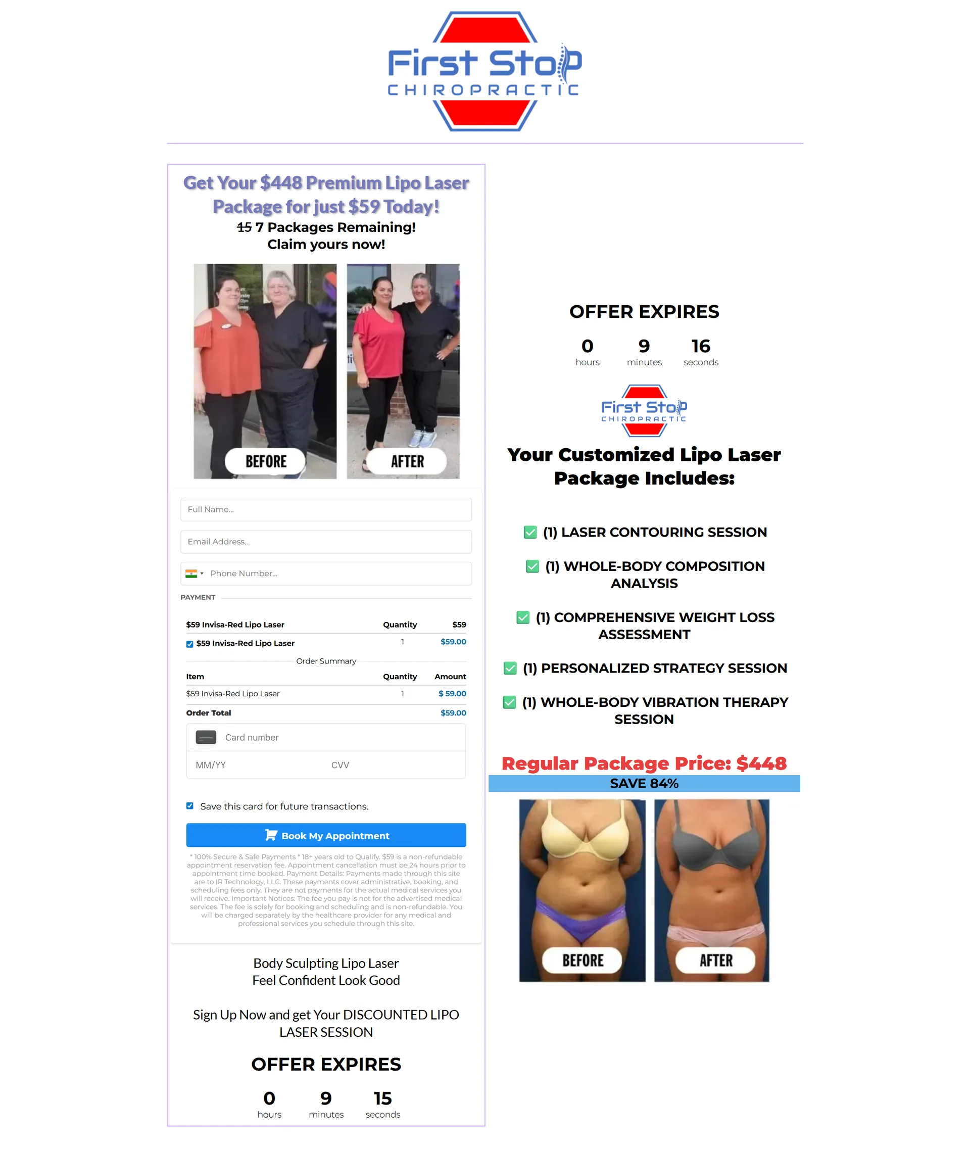 Lipo Laser Weight Loss Funnel screenshot 6