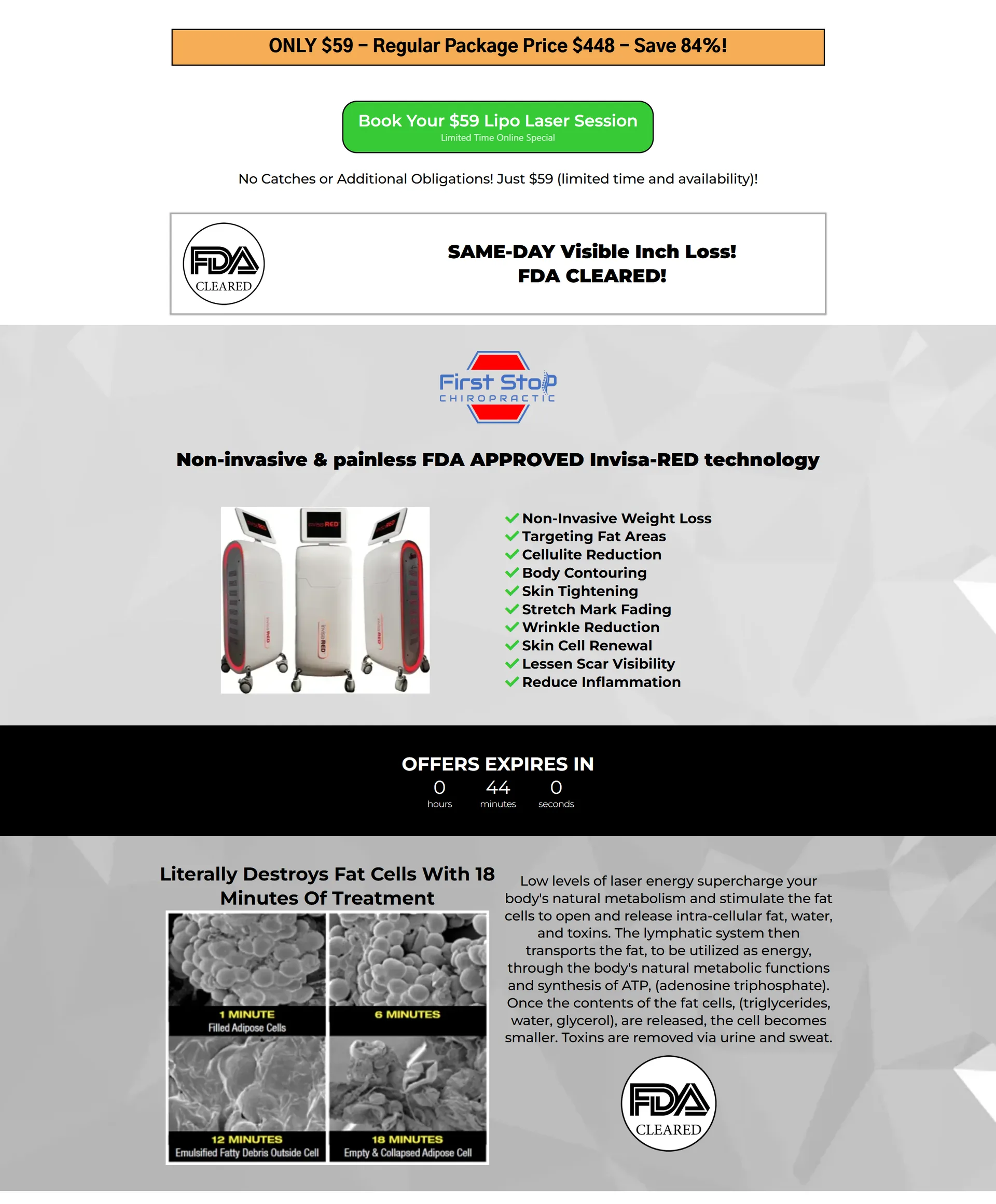 Lipo Laser Weight Loss Funnel screenshot 11