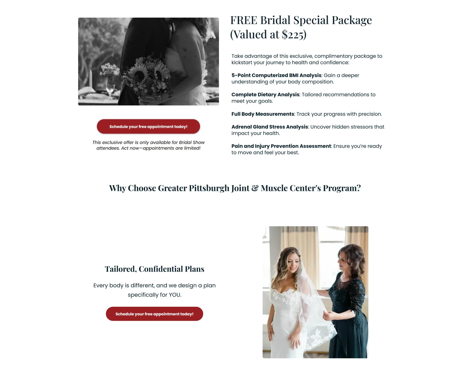 PGH Joint & Muscle - Bridal Event screenshot 2